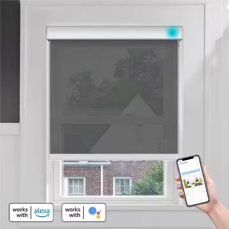 Store enrouleur motorisé 100% occultant | Télécommande | Contrôle Apple Homekit | Personnalisable