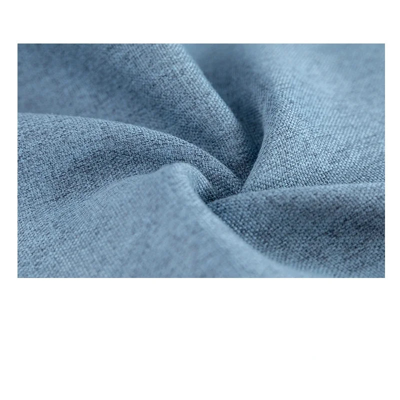 Rideau moderne occultant phonique épais, bleu clair