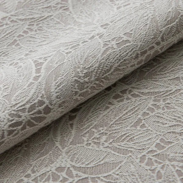 Rideau occultant jacquard dentelle effet feuille pour chambre et salon