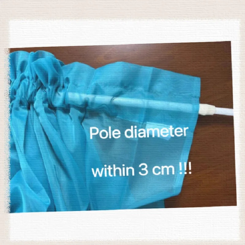 Rideau voilage tulle coloré polyester translucide, hauteur 200 à 239 cm