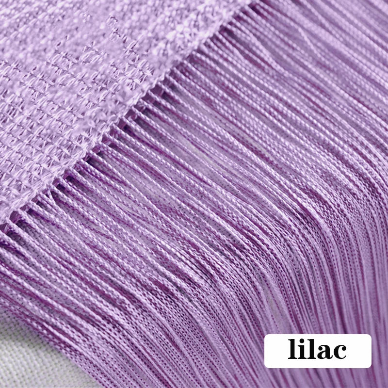 Rideau fils 100x200 cm en polyester
