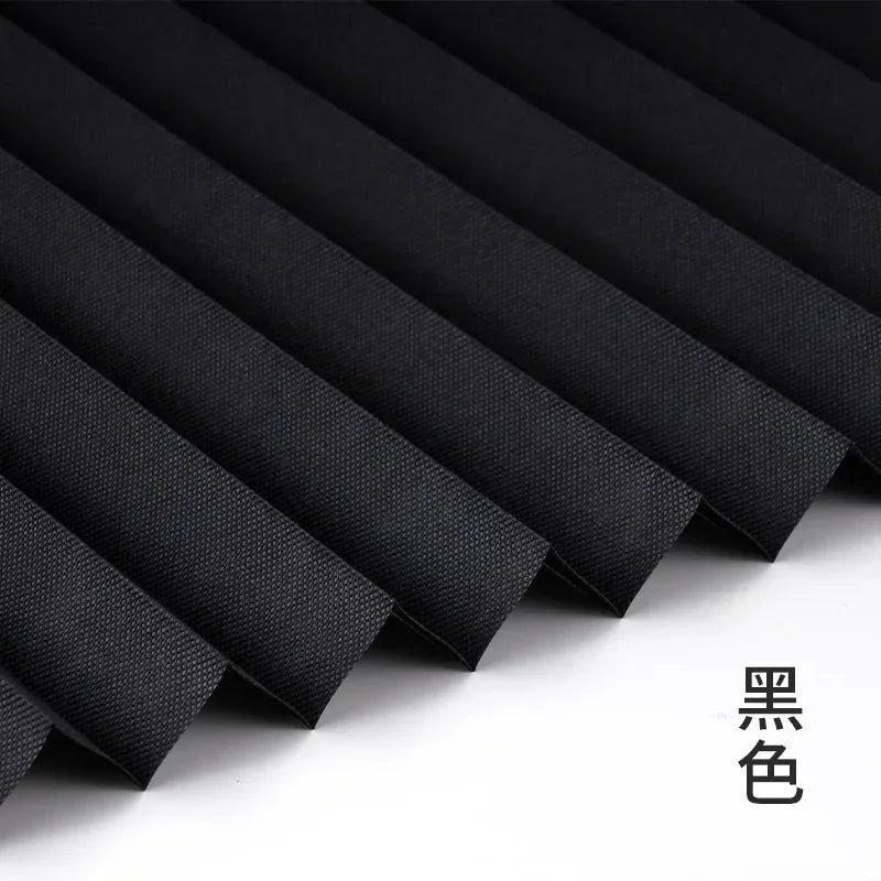 Store plissé adhésif tamisant sans perçage polyester pour fenêtre cuisine et chambre