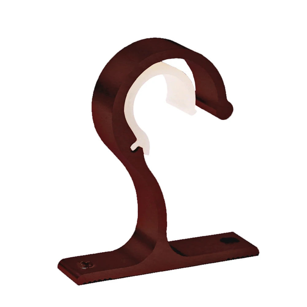 Support de tringle à rideaux en aluminium