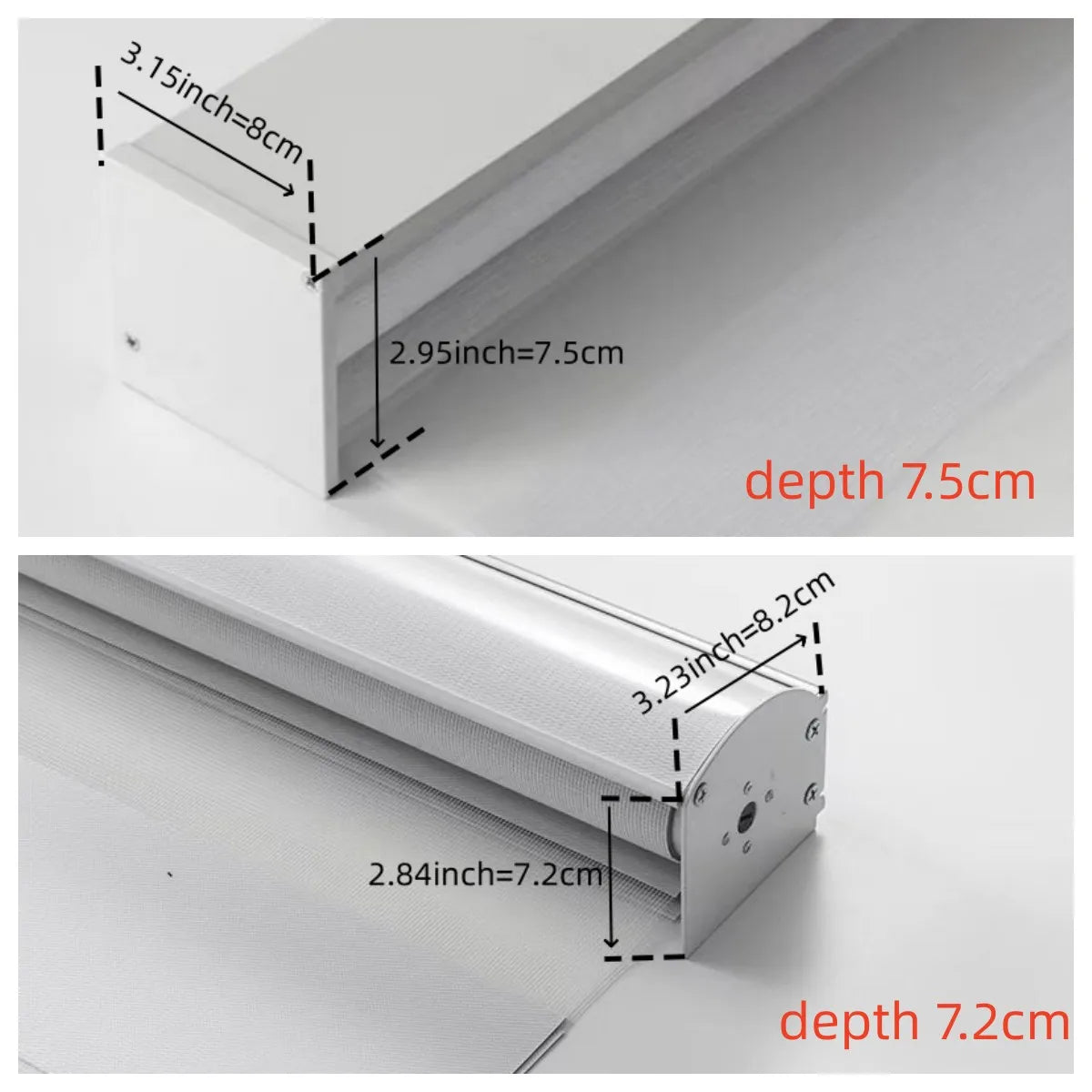 Store sans fil | Double couche | Filtrage de lumière et confidentialité | Facile à installer