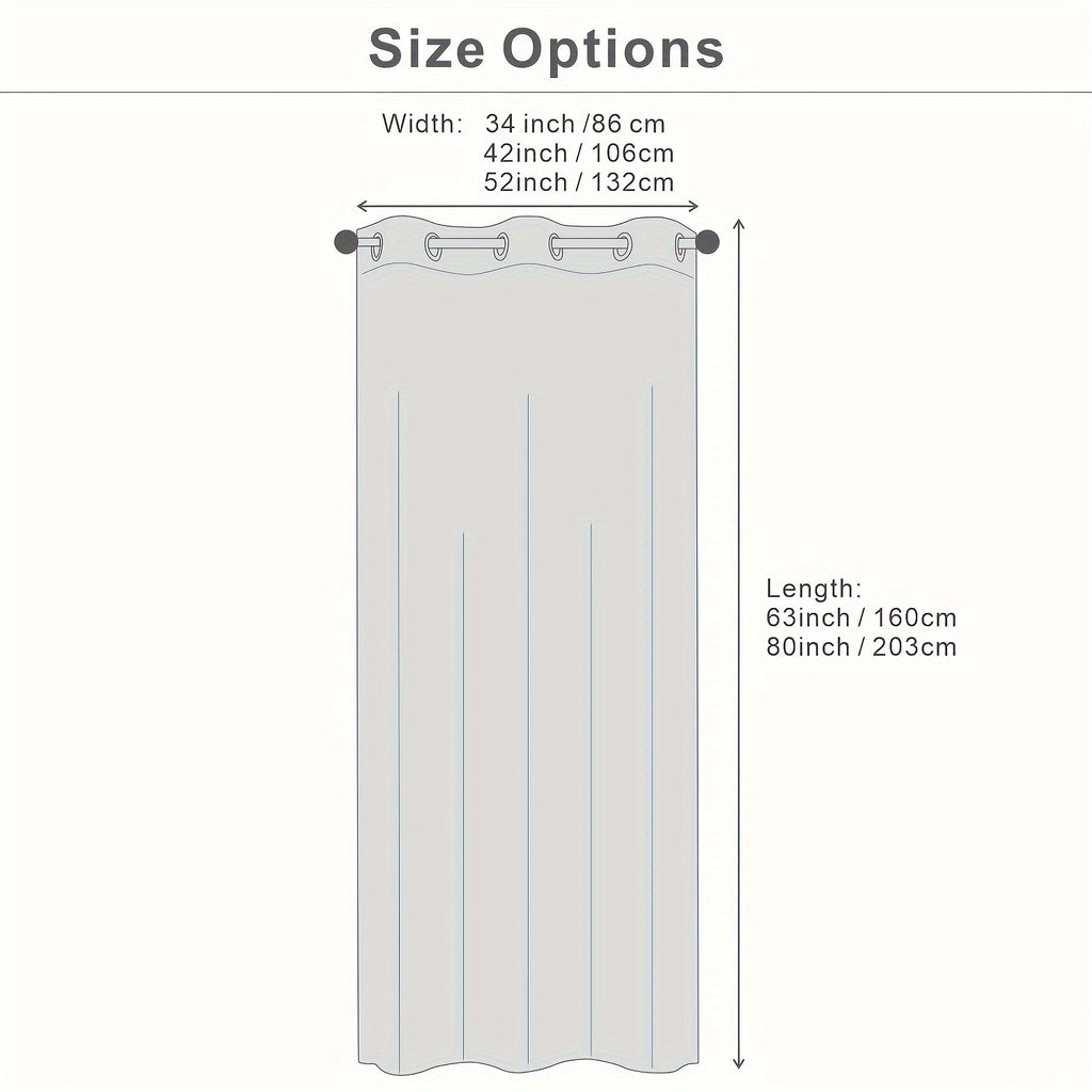 Rideau occultant thermique pour porte et placard, largeur moins de 100 cm