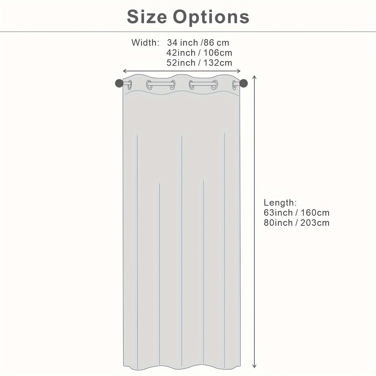 Rideau occultant thermique pour porte et placard, largeur moins de 100 cm