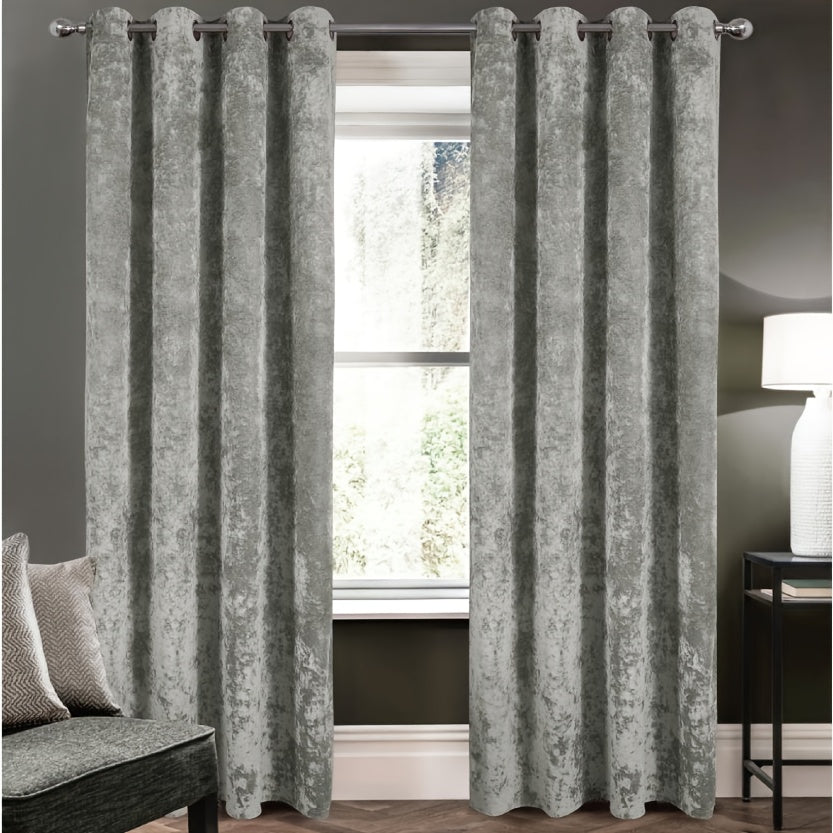 Rideau occultant en velours épais 140x260 cm pour chambre