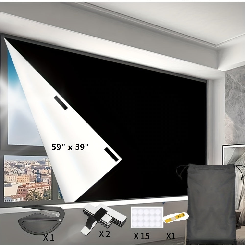 Rideau occultant portable 100 % blackout sans perçage, largeur 140 à 199 cm
