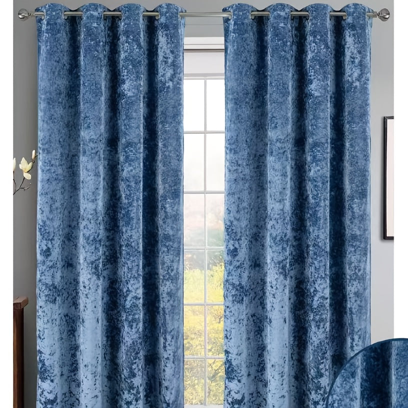 Rideau occultant en velours épais 140x260 cm pour chambre