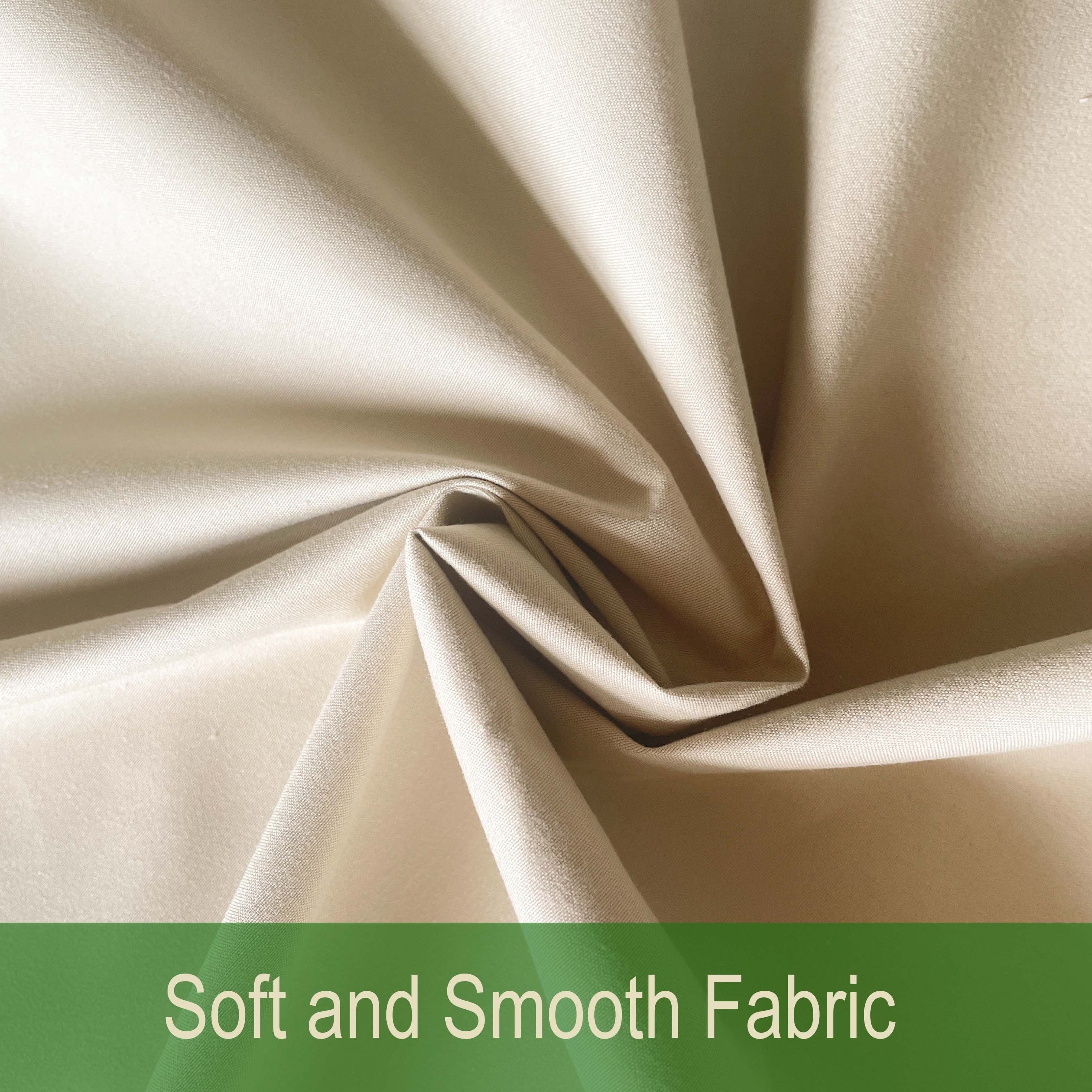 Rideaux extérieurs à œillets effet uni élégant pour pergola (2 panneaux)